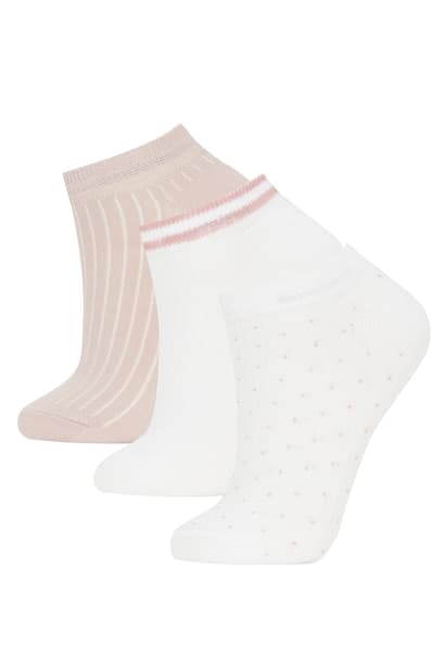 3 piece Cotton Short Socks