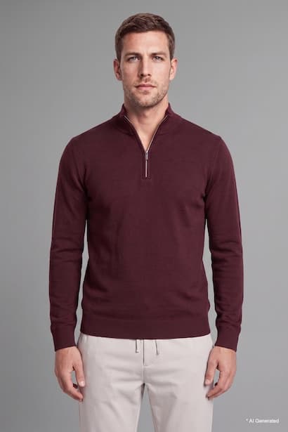 Standard Fit Knitwear Pullover (٣)