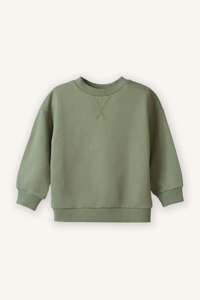 Baby Boy Regular Fit Crew Neck Sweatshirt