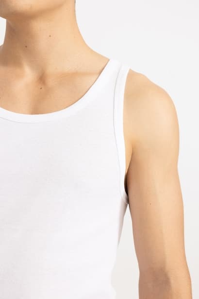 Slim Fit Ribana Tank Top Underwear (٤)