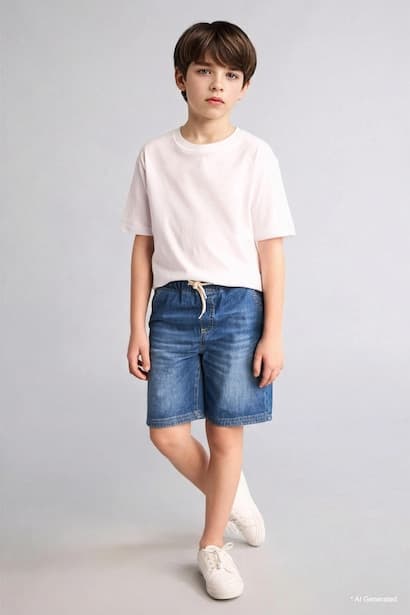 Boy Denim Shorts