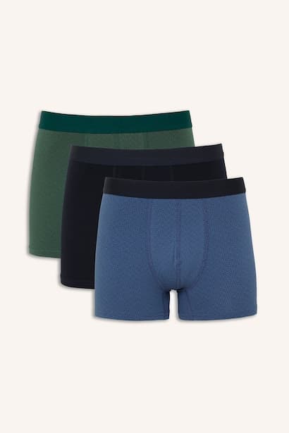 Regular Fit 3-Pack Patterned Boxers