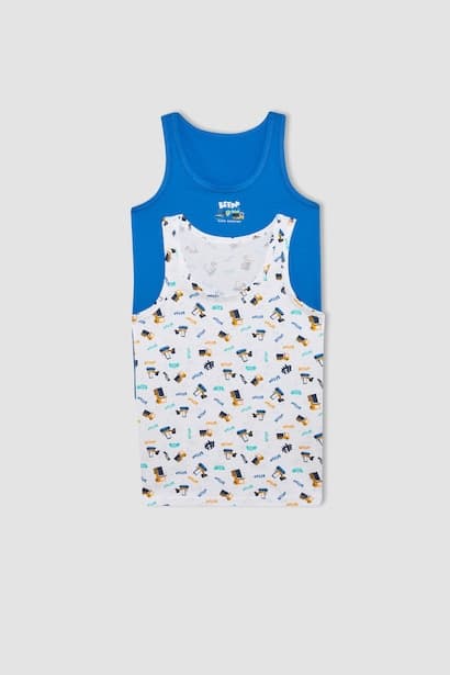 Boy 2 piece Regular Fit Tank Top (4)