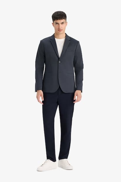 Jogger Fit Straight Leg Trousers