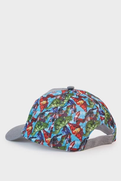 Boy Marvel Avengers Print Cap Hats (٣)
