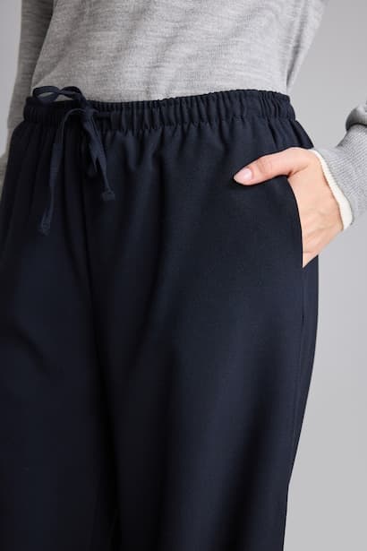 Normal Waist Wide Leg Trousers (4)