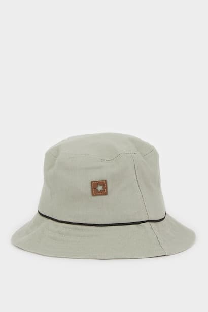 Baby Boy Linen Blended Bob Hat