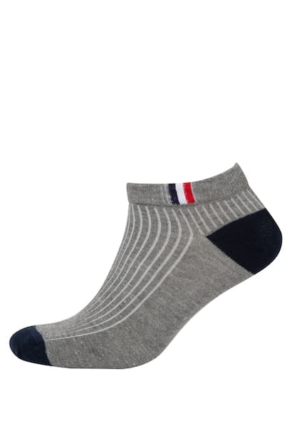 5 Piece Cotton Short Socks (3)