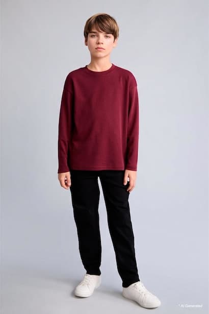 Boy Classic Straight Fit Jeans
