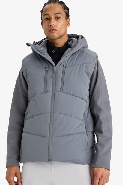 DeFactoFit Regular Fit Waterproof Puffer Jacket Coat