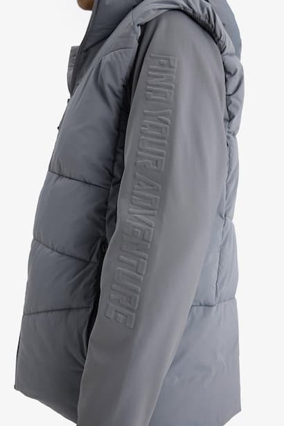 DeFactoFit Regular Fit Waterproof Puffer Jacket Coat (٤)