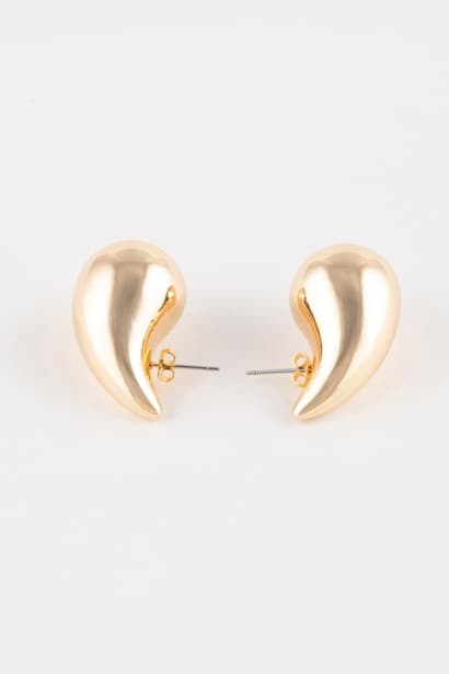 Woman Drop Gold Earrings Jewellery (٤)