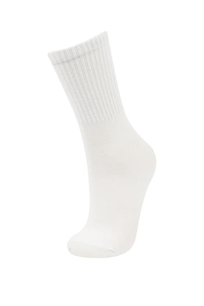 Woman 5 Piece Cotton Long Socks (٤)