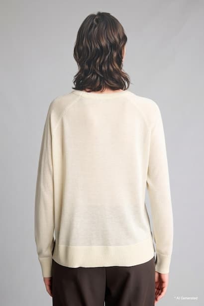 Regular Fit Crew Neck Pullover (٤)