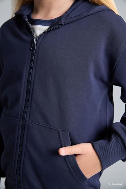 Girl Basic Zippered Cardigan (4)