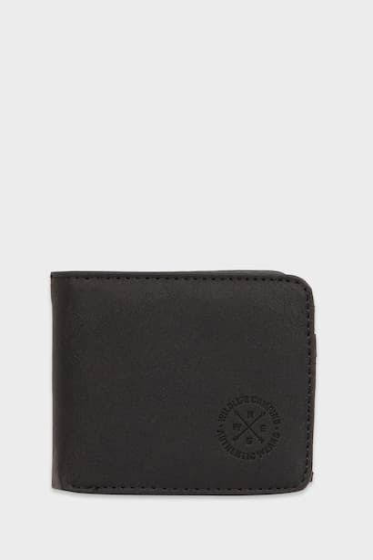 Man Faux Leather Wallets