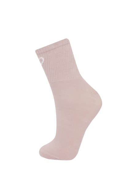 Woman Heart 5 Piece Cotton Ankle Socks (٣)
