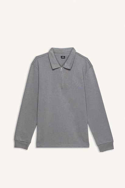 Regular Fit Long Sleeve Sweatshirt