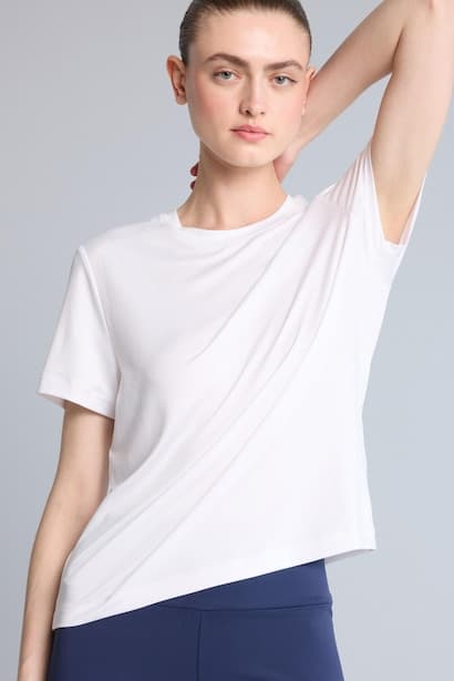 Standard Fit Crew Neck Basic Sports T-Shirt (4)