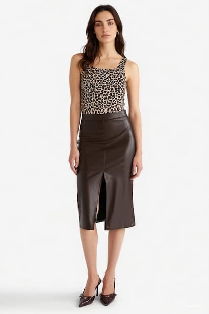 Pencil Skirt Midi