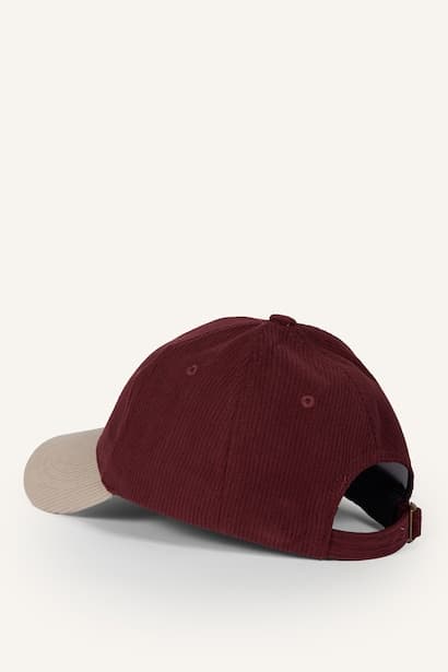 Man Embroidered Corduroy Cap (4)