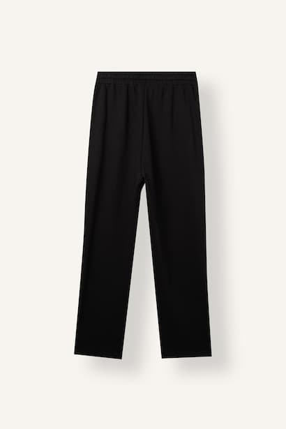 Regular Fit Straight Leg Trousers (٤)