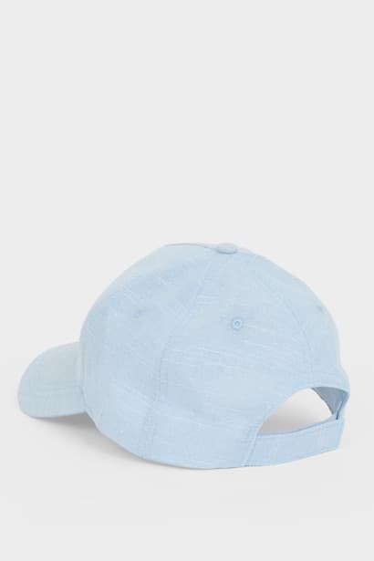 Embroidered Woven Cap Hat (٤)