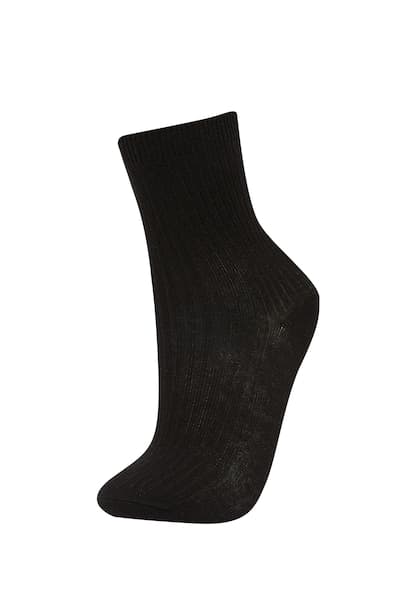 Boy 5 Piece Cotton Long Socks (٤)
