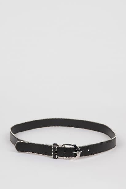 Woman Faux Leather Jean Belt (٣)