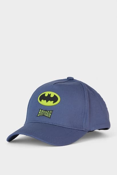 Boy Batman Embroidered Cotton Cap Hats