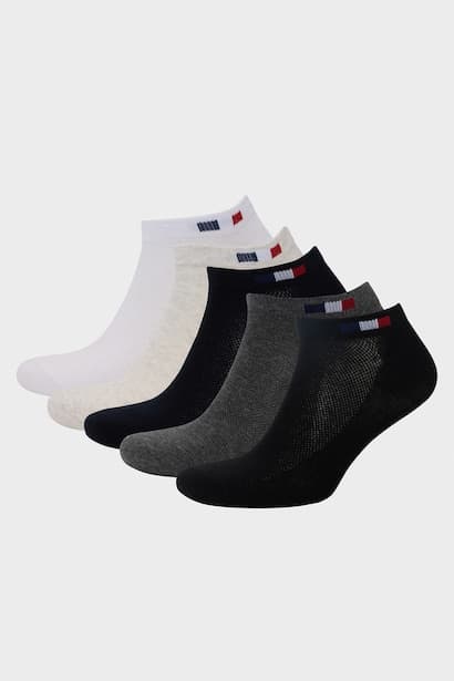 5 Piece Cotton Short Socks