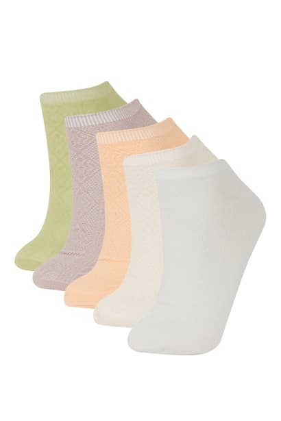5 Piece Cotton Short Socks
