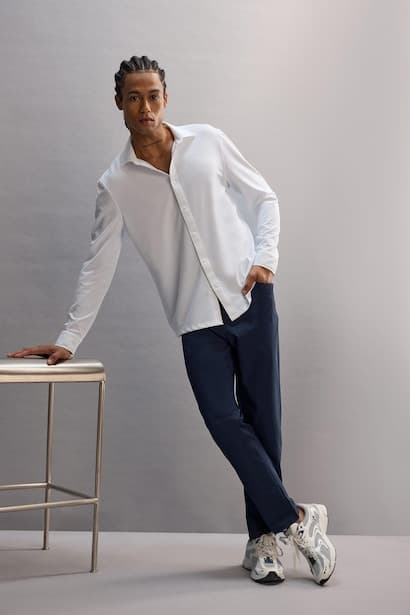 DeFactoFit Slim Fit Standard Leg Woven Sports Trousers