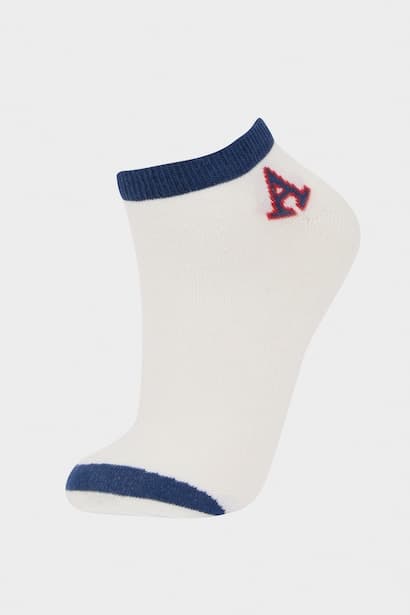 Boy Printed 5 Piece Short Socks (3)