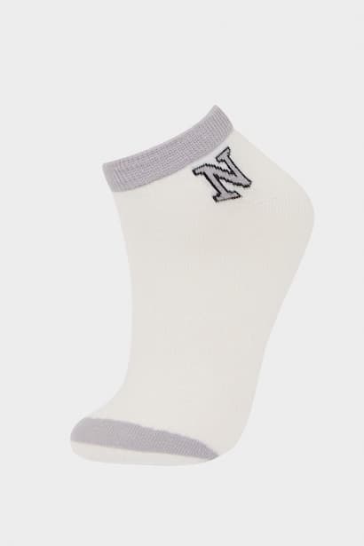 Boy Printed 5 Piece Short Socks (4)