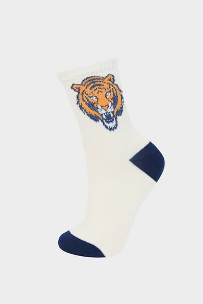 Boy 3 Piece Cotton Long Socks (٤)