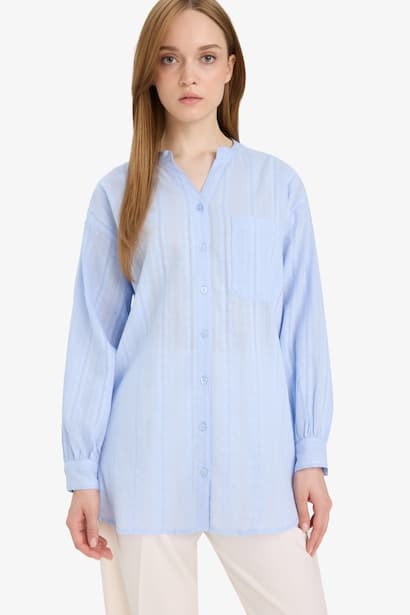 Regular Fit Long Sleeve Tunic