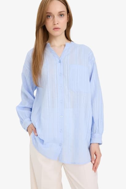 Regular Fit Long Sleeve Tunic (4)
