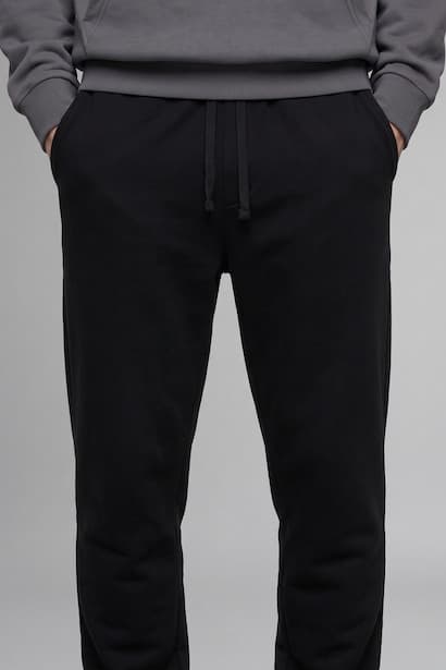 Regular Fit Pockets Jogger Sweatpants Trousers (٣)