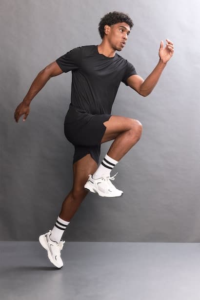 Standard Fit Woven Sports Shorts