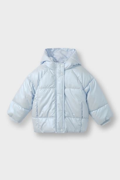 Baby Girl Hooded Puffer Jacket Coat