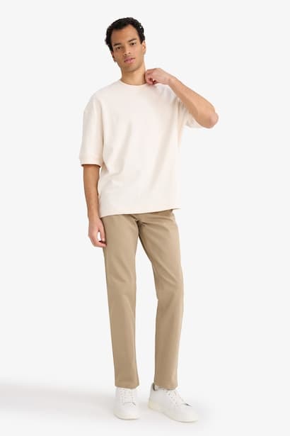 Straight Leg Trousers
