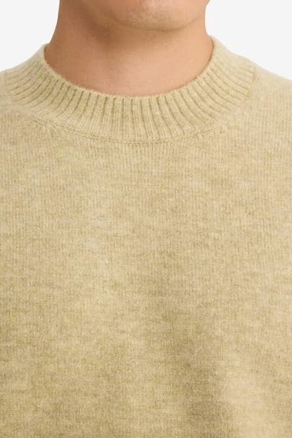 Relax Fit Crew Neck Knitwear Pullover (٣)