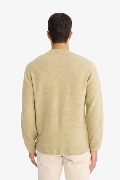 Relax Fit Crew Neck Knitwear Pullover (٤)