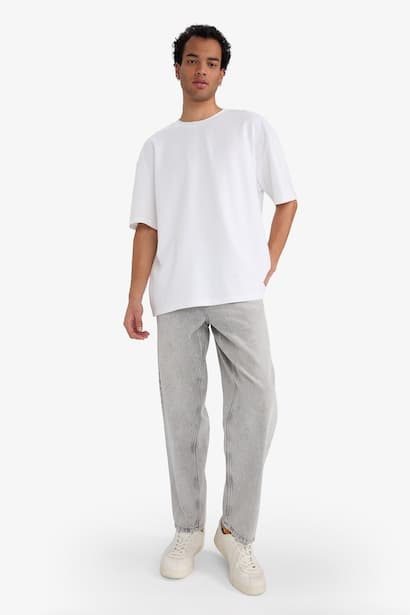Relax Fit Straight Leg Jeans Denims