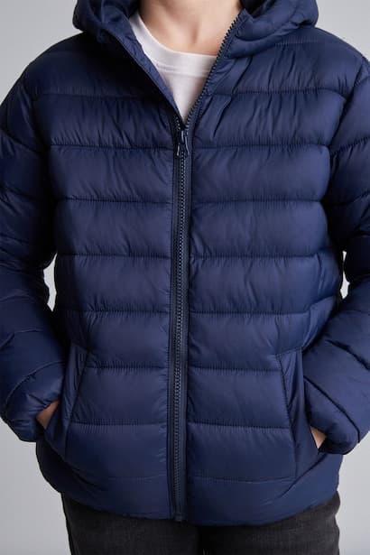 Boy Hooded Puffer Jacket (4)