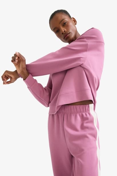 DeFactoFit Oversize Ultra Soft Sweatshirt Sportswear (٤)