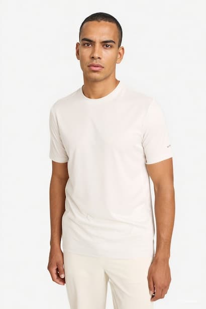 Slim Fit Crew Neck Printed Sports T-Shirt (3)