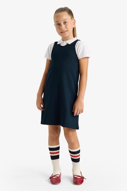 Girl Strappy Dress (٣)
