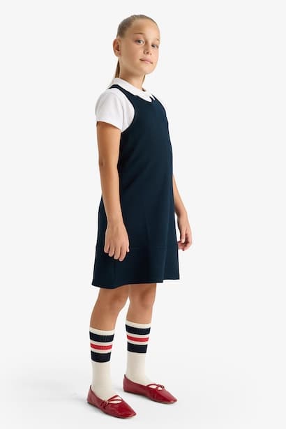 Girl Strappy Dress (٤)